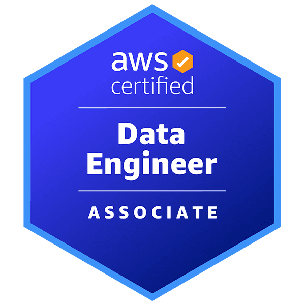 DEA-C01 AWS Certified Data Engineer Associate Exam Voucher | Buy Online certification badge