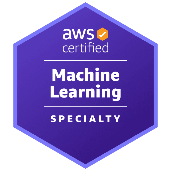 MLS-C01 AWS Certified Machine Learning Specialty Exam Voucher | Buy Online Official certification badge