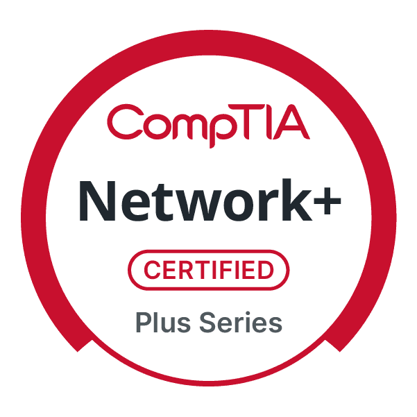 CompTIA Network+ N10-009 Exam Voucher | Network+ Certification certification badge